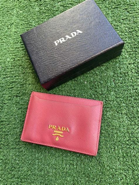 prada prada saffiano metal card holder|prada saffiano french wallet.